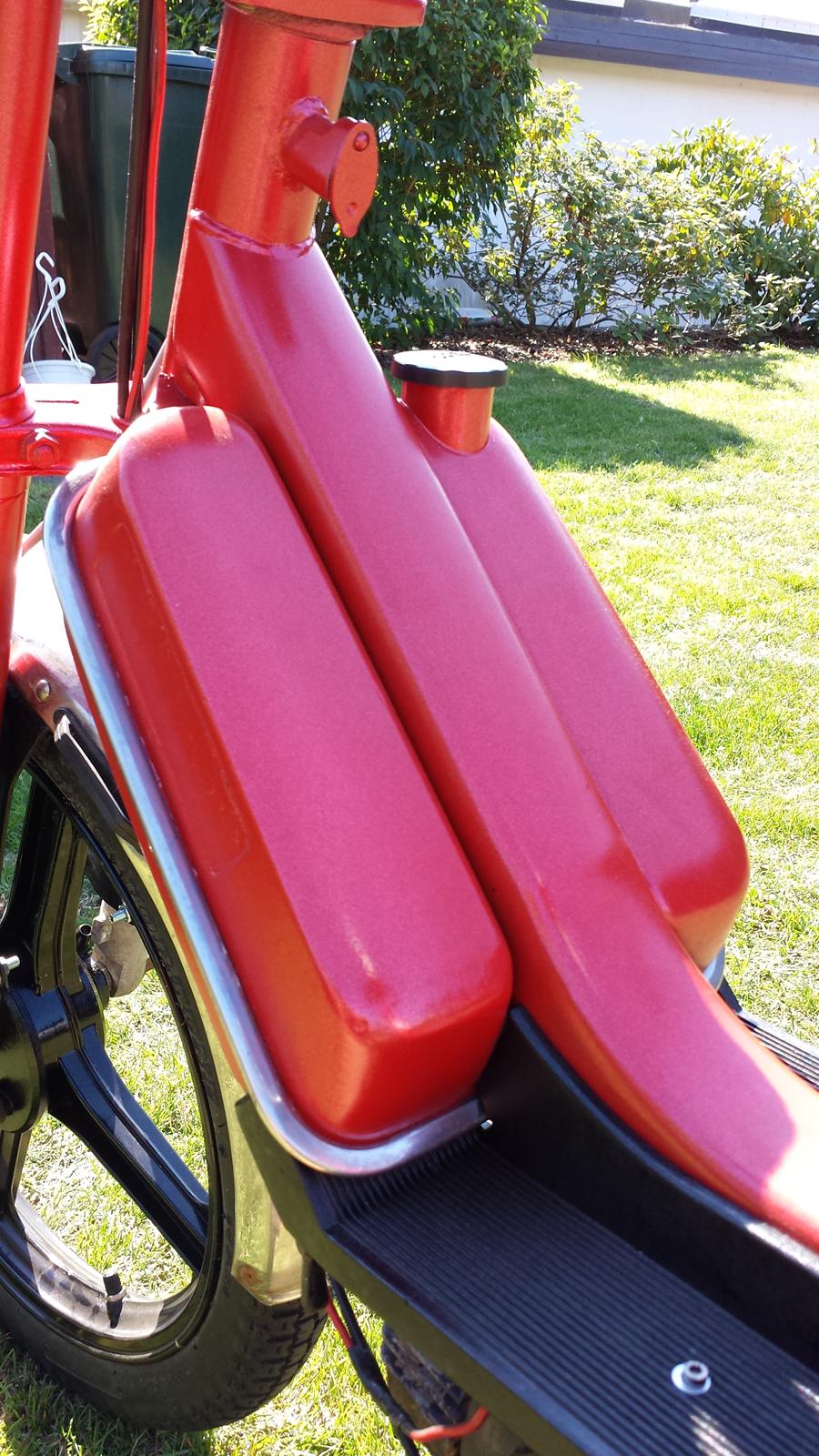 Vespa Bravo - Efter maling billede 8