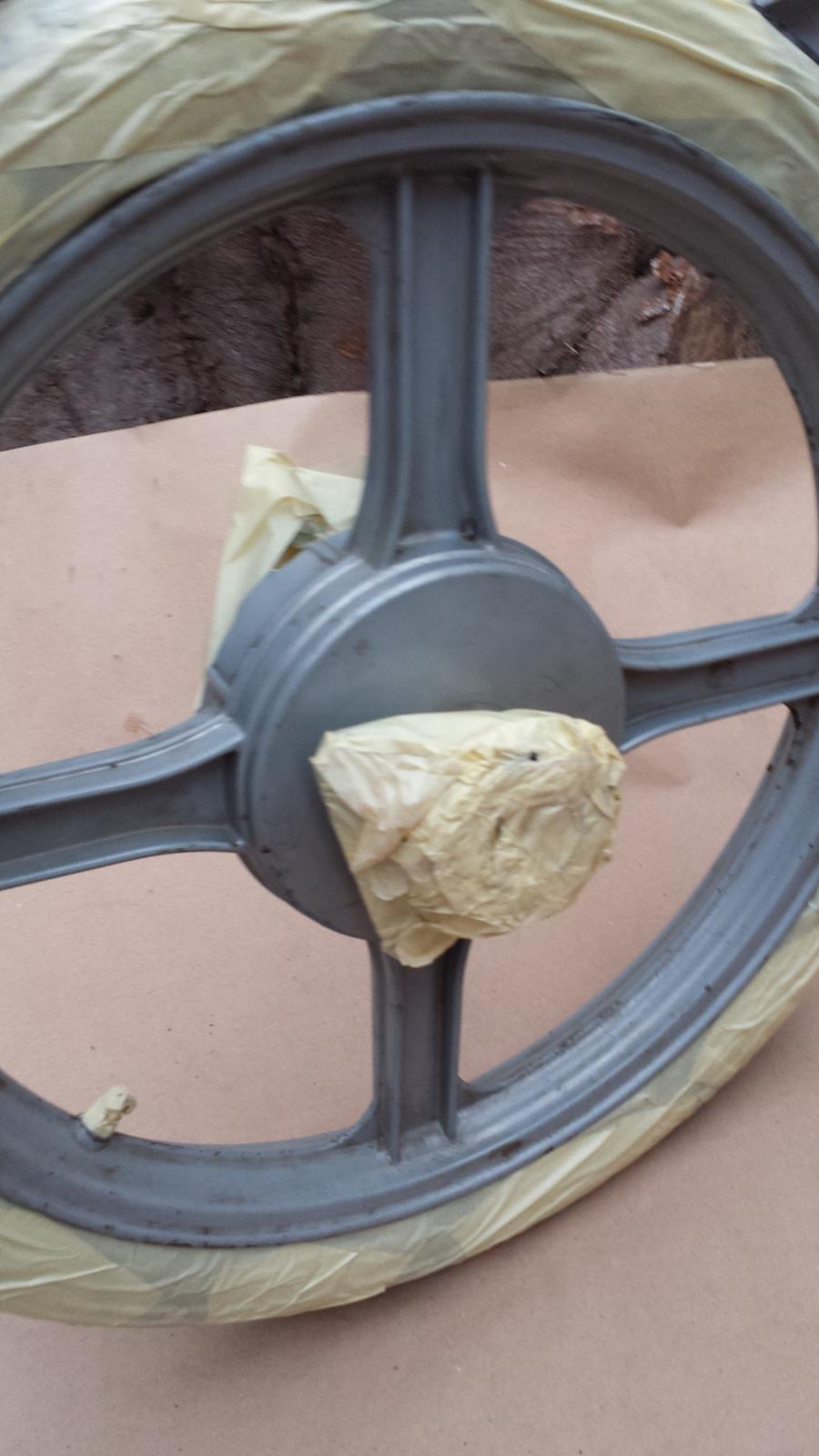 Vespa Bravo - Før maling billede 10