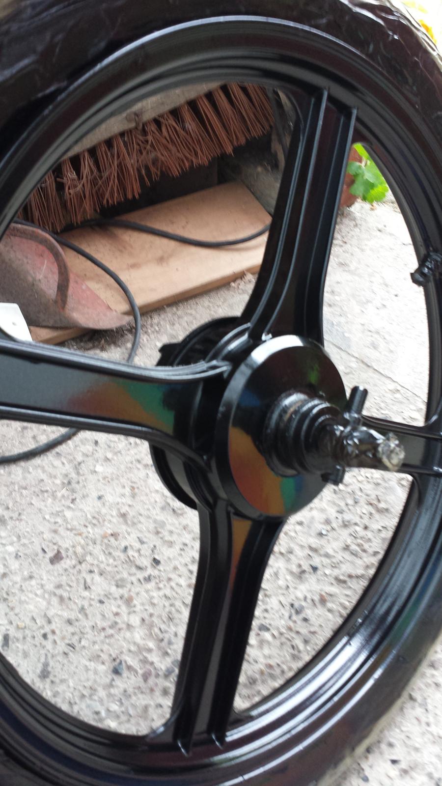 Vespa Bravo - Efter maling billede 11