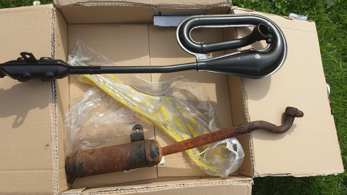 Vespa Bravo - Før og efter billede 15