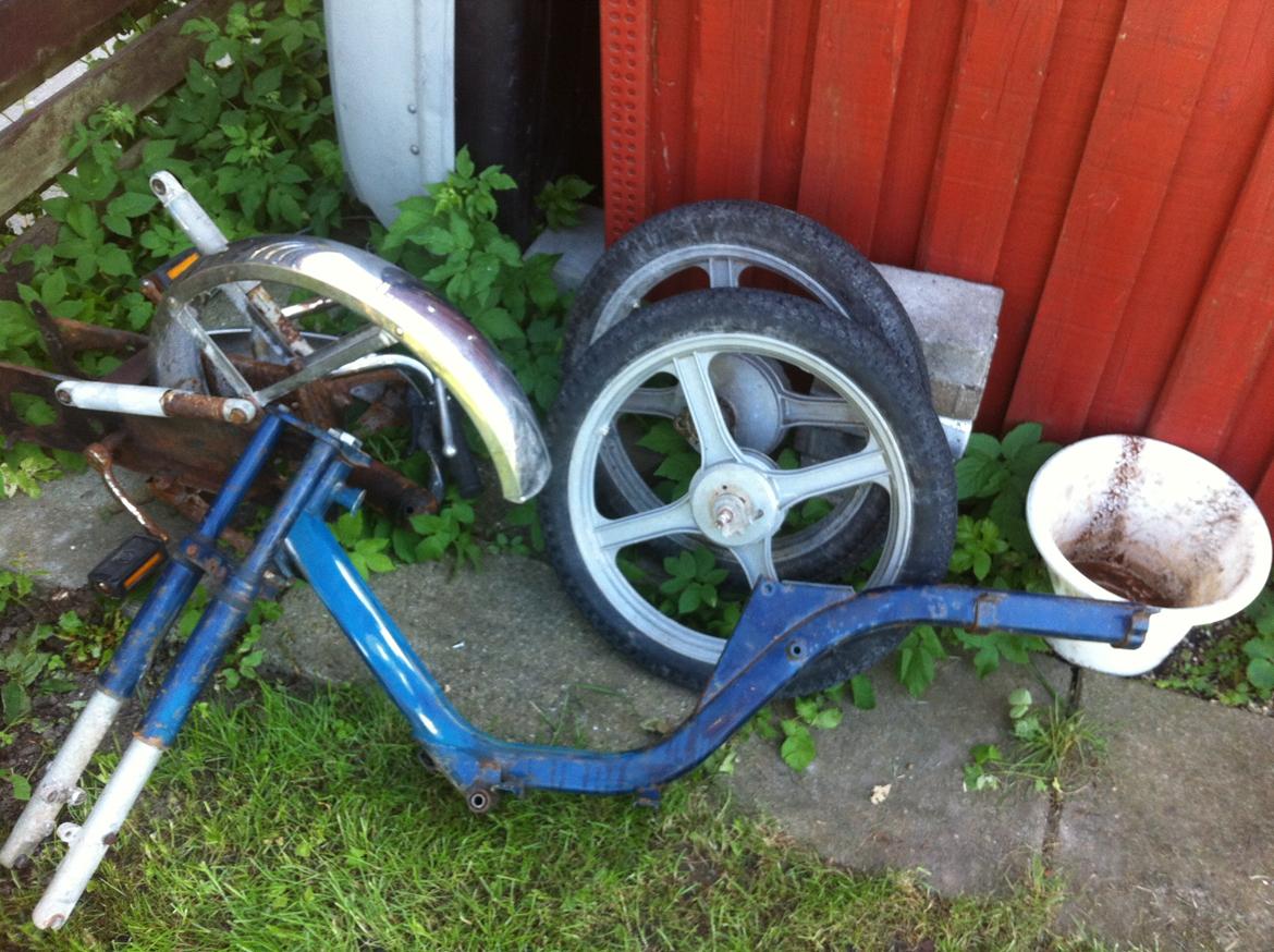 Vespa Bravo - Projektet går i gang billede 6