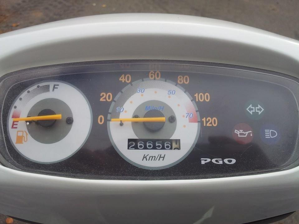 PGO HOT 50 - 26000 km og kører stadig som en drøm billede 12