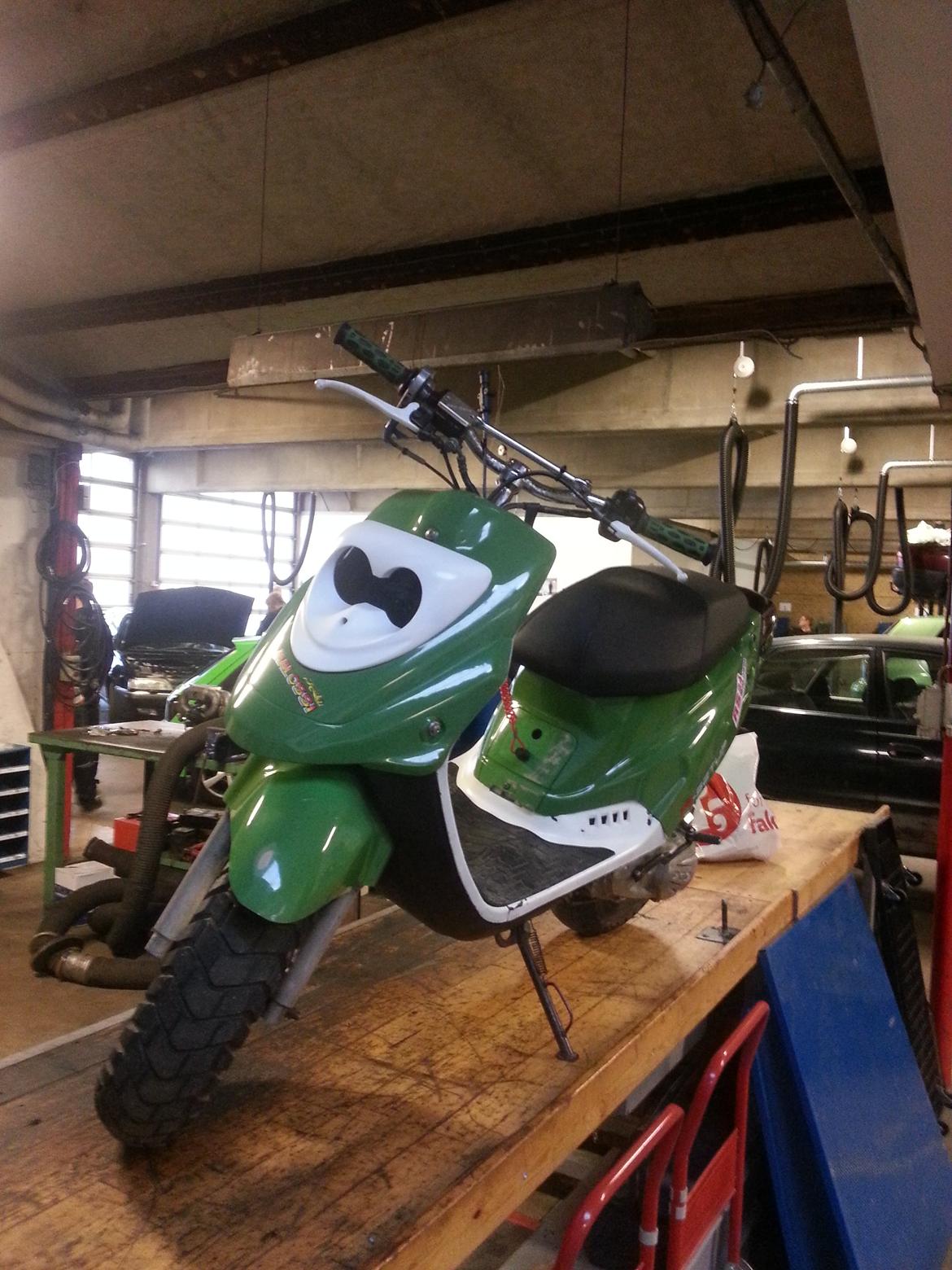 PGO HOT 50 - Da scooteren ikke kunne køre billede 1