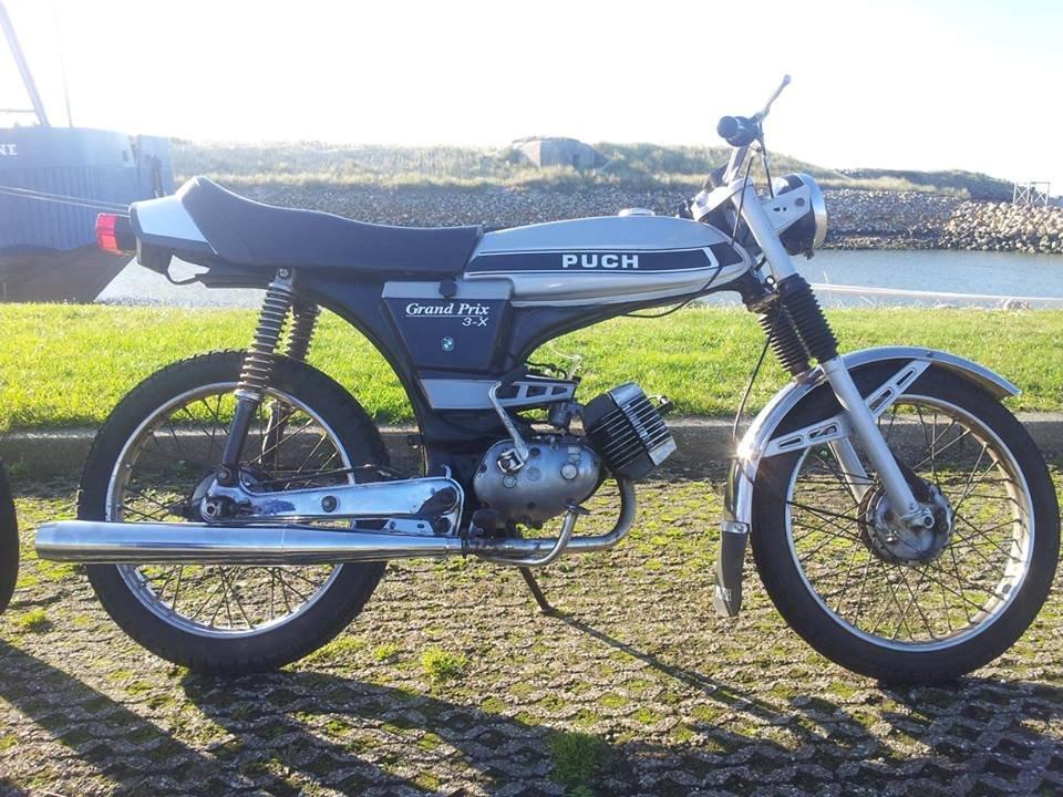 Puch N50 Grand Prix Luxe - På havnen i Thorsminde billede 5