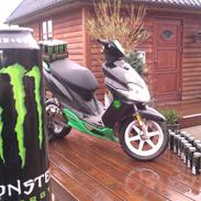 Yamaha Jog R Monster Stickers .