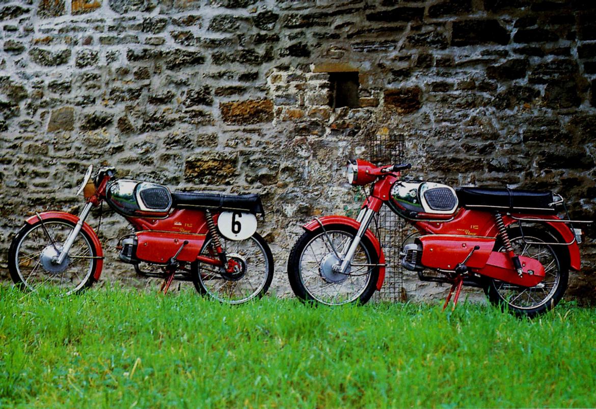 Kreidler Strassen-Renner van Hansen, MC. - Forbilledet: En tidstypisk racer version af en standard 68-72 Kreidler RS. billede 3