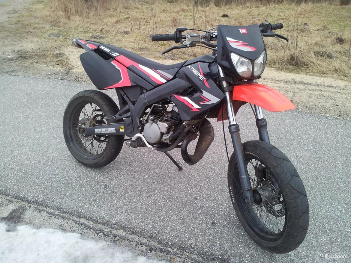 Derbi Senda Sm Extreme 50 Malossi MHR 80cc - Sådan så den ud da jeg fik den  billede 36