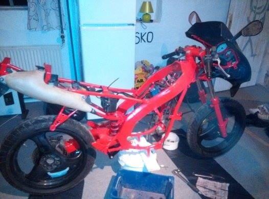 Aprilia rs 50 tideliger scooter billede 31