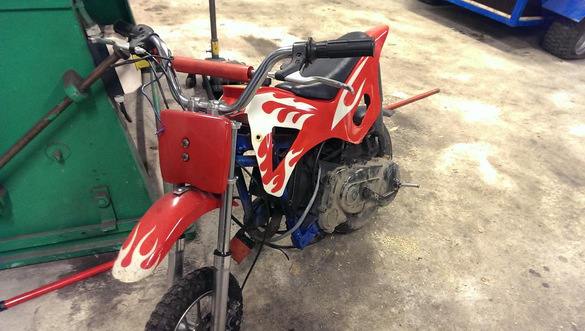 Piaggio pocket bike crosser med zip/hiper motor billede 6