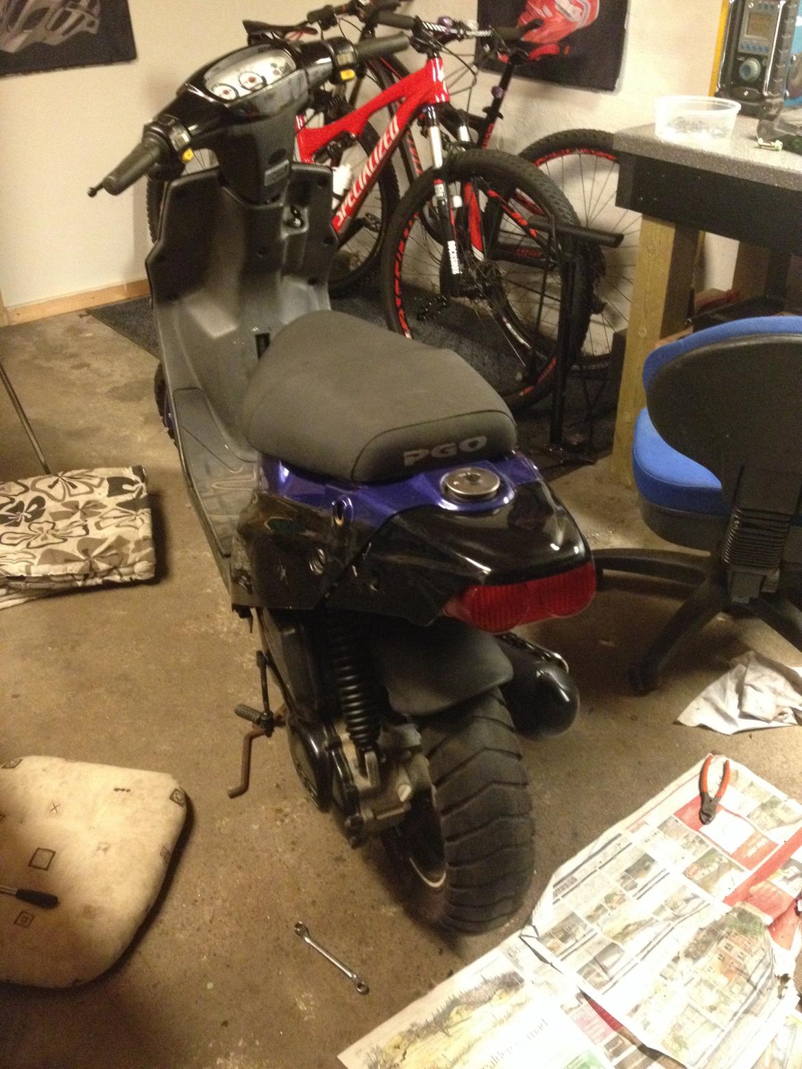 PGO Hot 50 (BLACK SHADOW) billede 14