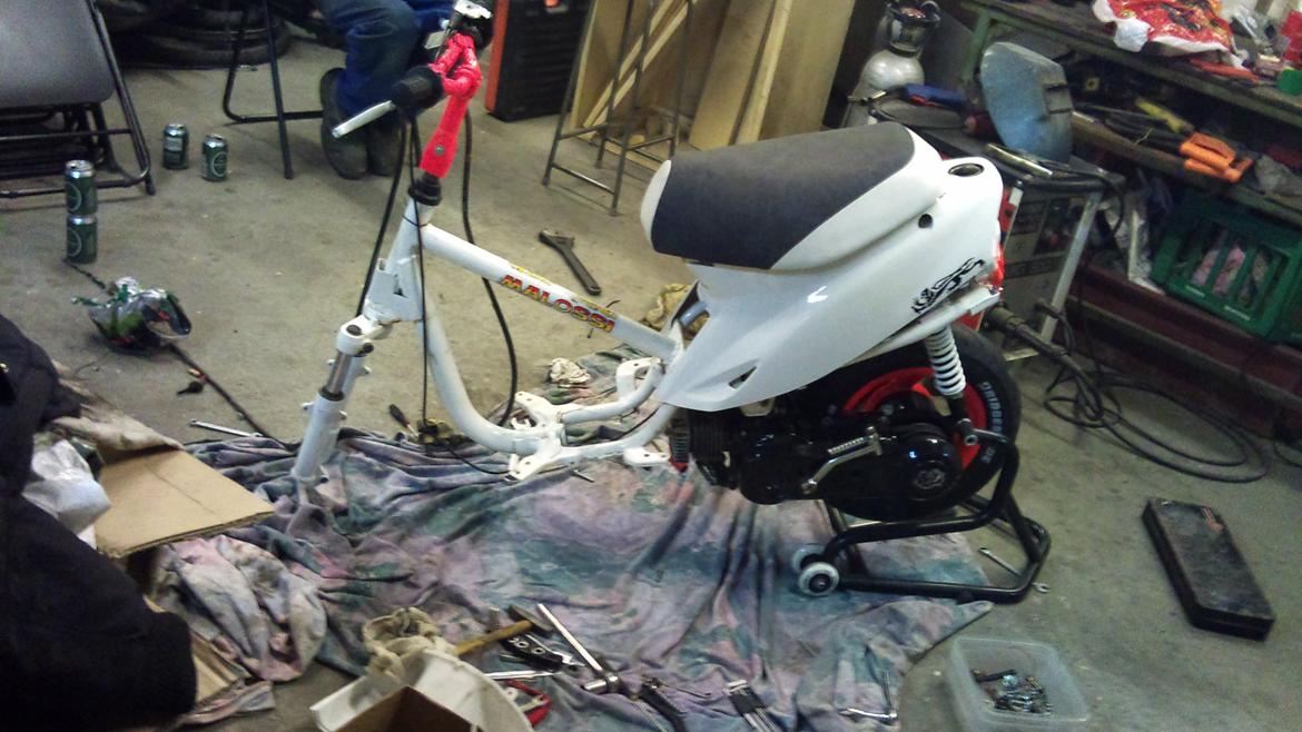 Yamaha Jog evo 2 - Aftenen før speedmeet billede 9