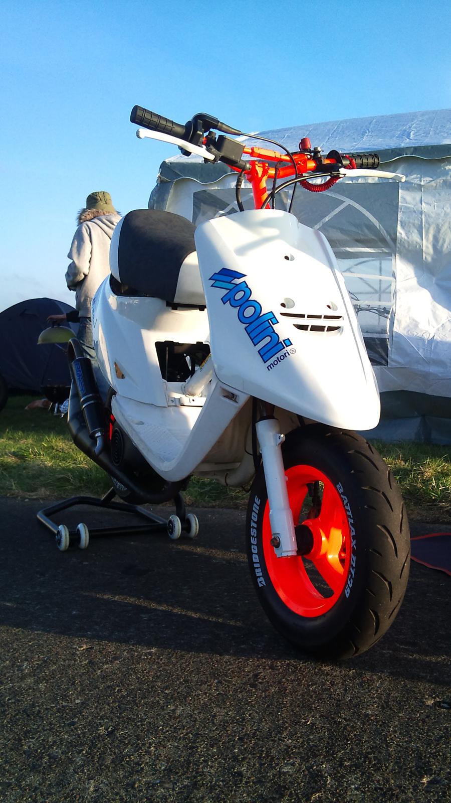 Yamaha Jog evo 2 - Til speedmeet, mit første træf på joggen billede 3