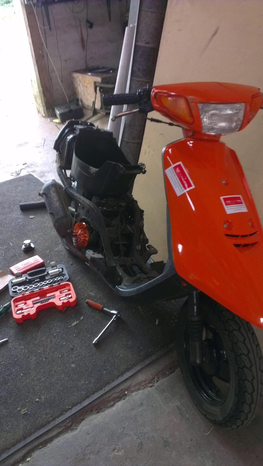 Yamaha Jog As - Så småt skilt ad :-) billede 13