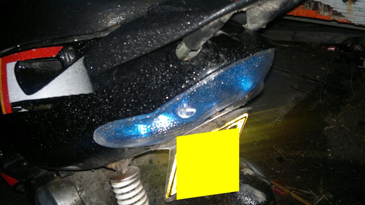 Aprilia Sonic - nyt baglygte glas, lyser hvidt! billede 11