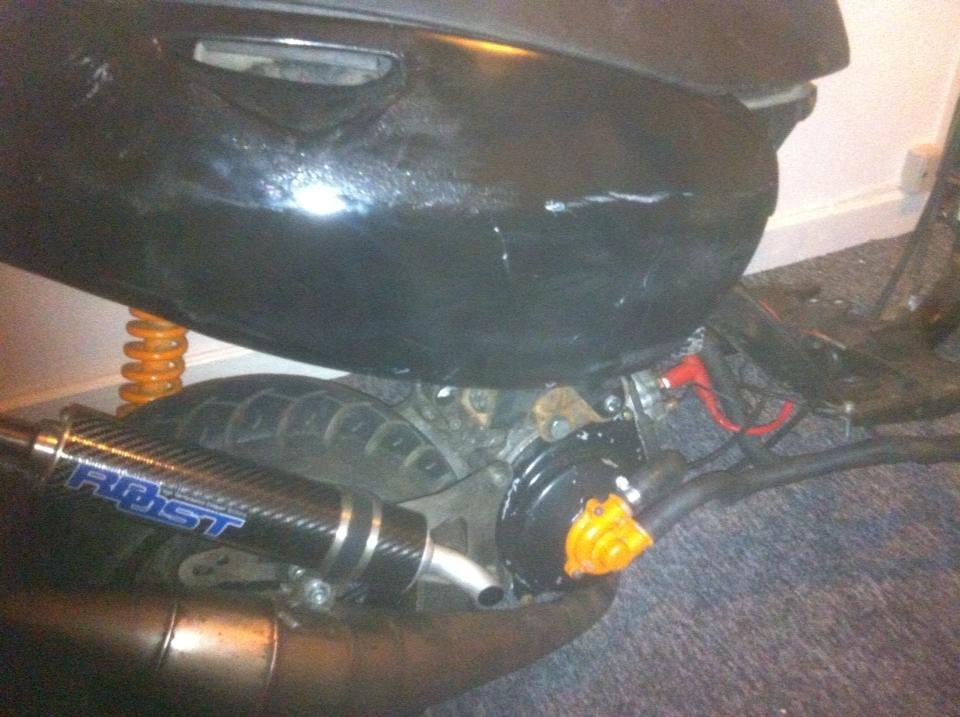 Aprilia Sonic bb 77cc PROJEKT1 billede 5