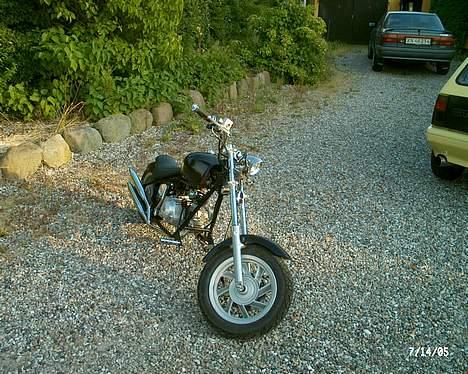 MiniBike chopper (SOLGT) billede 1