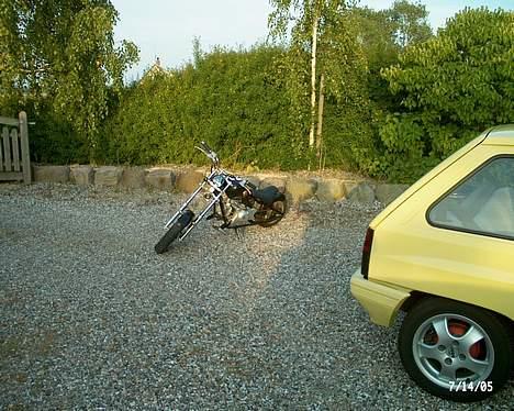 MiniBike chopper (SOLGT) billede 9