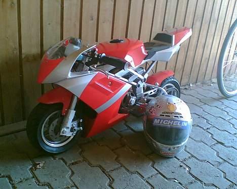 MiniBike MT-A4 (solgt) - den er sQ ikk særlig stor billede 13