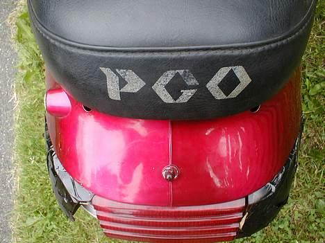 PGO Comet - Sparket i Havnen  - Malet blinklysglas + knækket blinklysglas.. ska ha nye blinklysglas billede 8