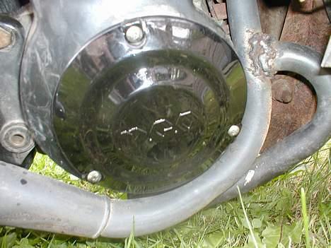 PGO Comet - Sparket i Havnen  - Blæserhusskjold malet sort.. ska males hvid senere! billede 11