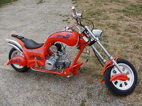 MiniBike chopper (solgt)  - fin mini bike billede 8