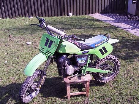 MiniBike chopper (solgt)  - lige min crosser kawasaki  billede 9