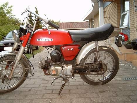 Suzuki k50 Projekt-Team Hjørring - Såådan så den ud da jeg fik den! billede 2