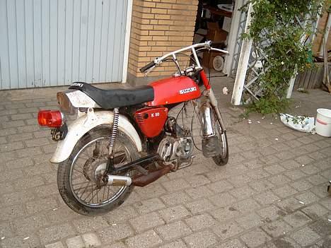 Suzuki k50 Projekt-Team Hjørring - Såådan så den ud da jeg fik den! billede 3