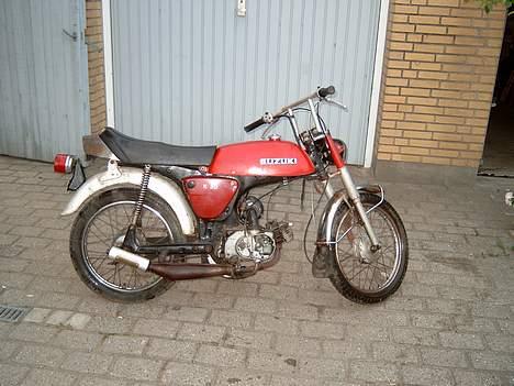 Suzuki k50 Projekt-Team Hjørring - Såådan så den ud da jeg fik den! billede 6