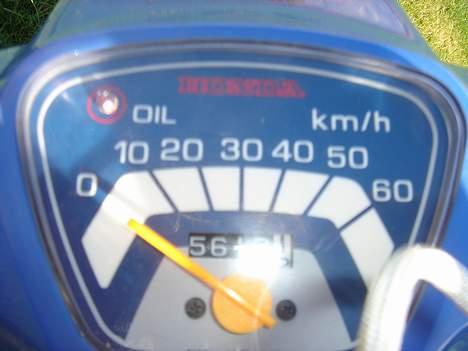 Honda MELODY MINI - blå speedo lys kan ikk ses, men når men køre og det er mørkt kan man let se det..! billede 10