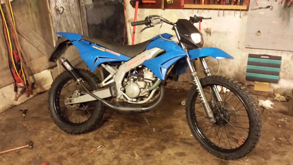 Gilera smt malossi edition - den aften jeg samlede den færdig. billede 5