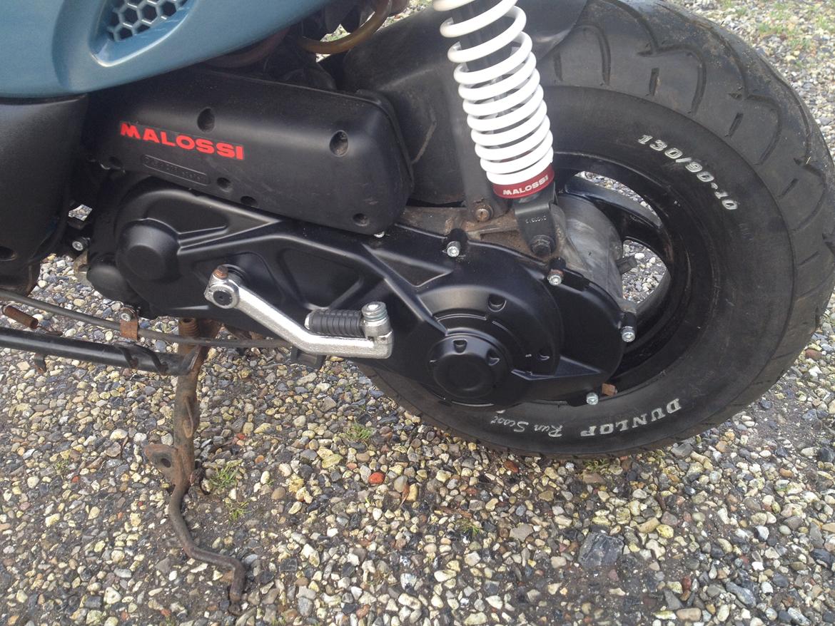 Gilera Stalker - Så belv kickstarter skjoldet Malet Matsort. :) billede 5