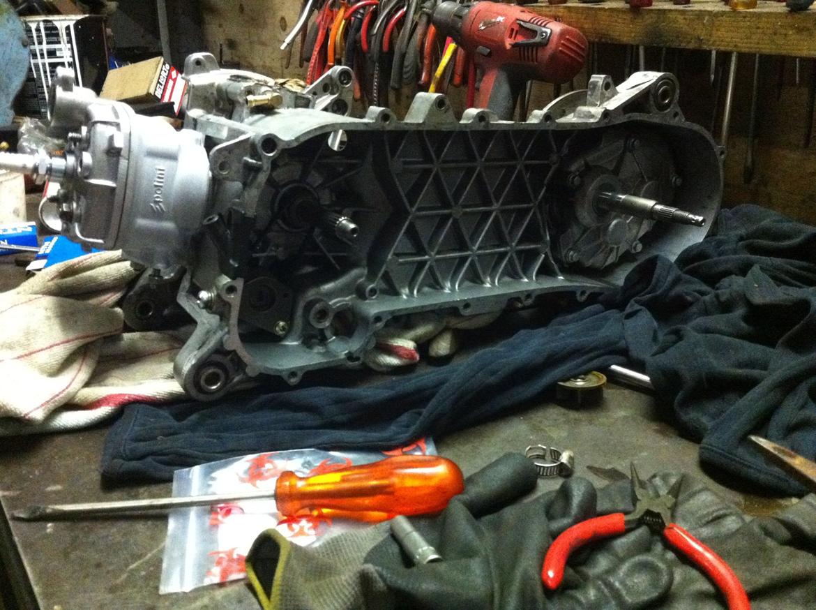 Gilera Runner SP - Prøvesamling efter fræsning.  billede 15