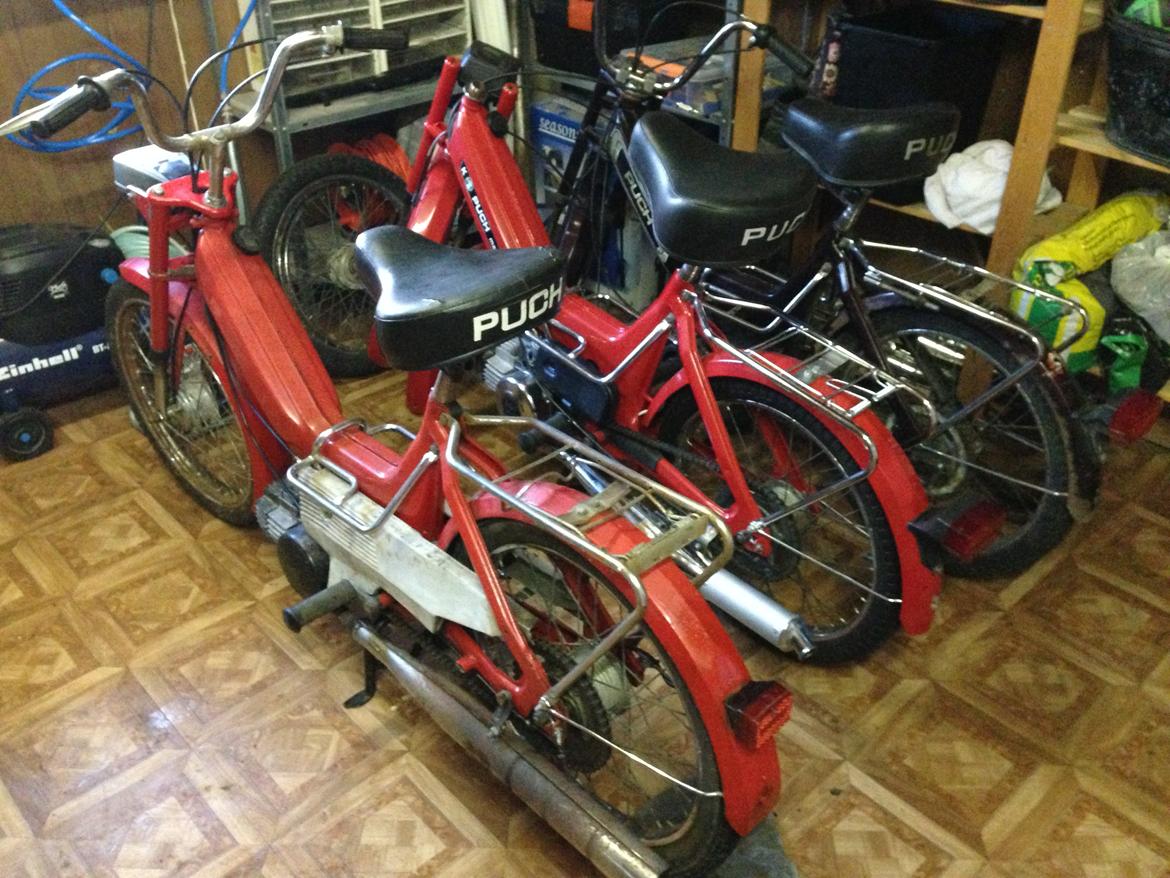 Puch Maxi K - I garagen med de 2 andre. billede 15