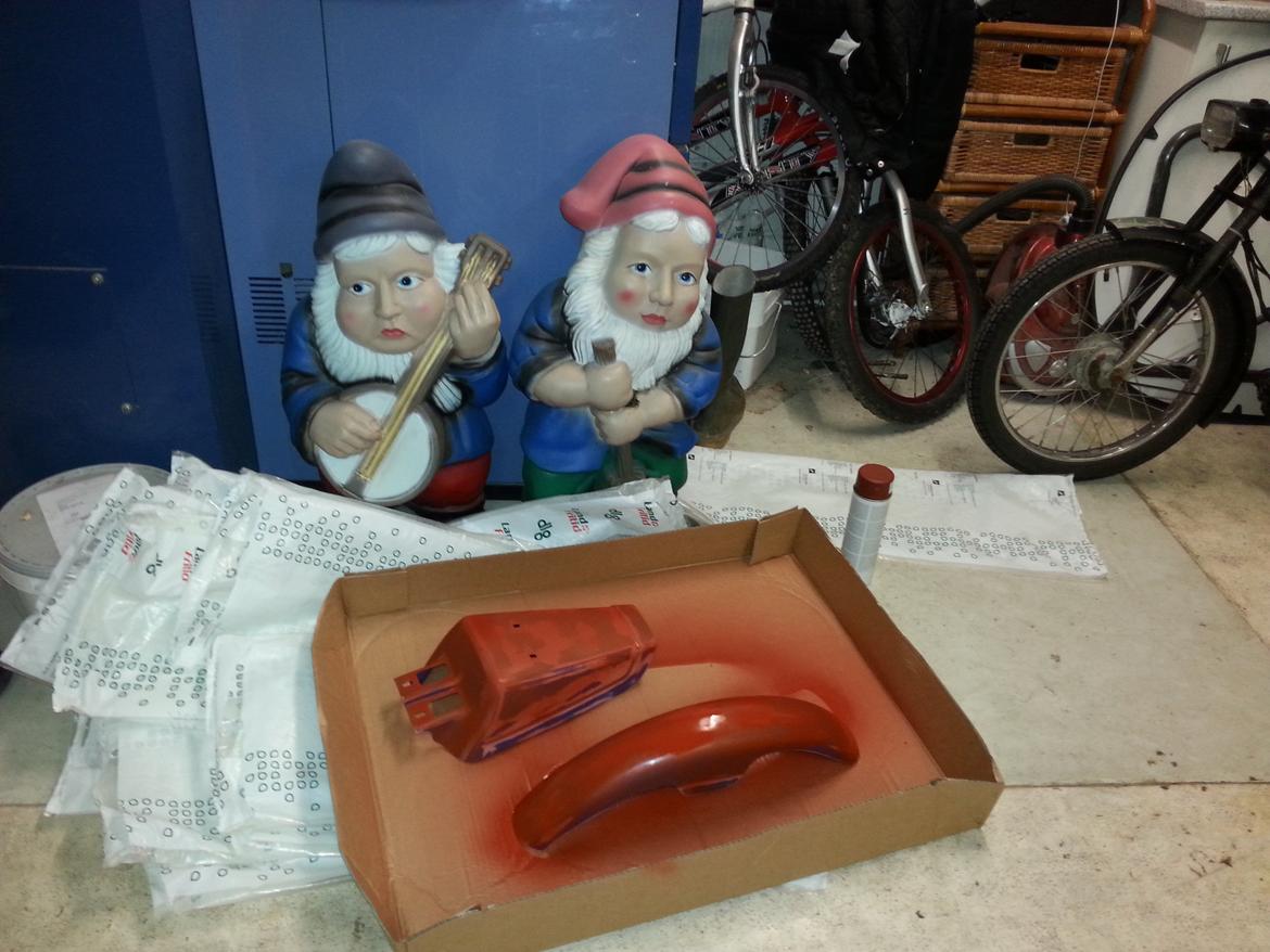 Yamaha FS1 2 Gears - Færdig med grund-maling billede 9