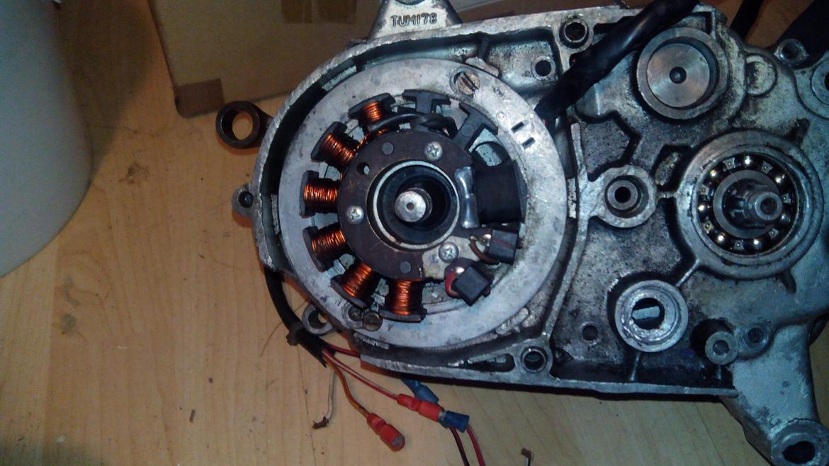 Yamaha FS1e DX 4 gear - 12v MVT Millinium tænding uden svinghjul på. billede 14