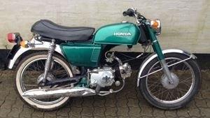 Honda CD 50 F - Sådan så den ud da jeg fik den med kineser motoren billede 1