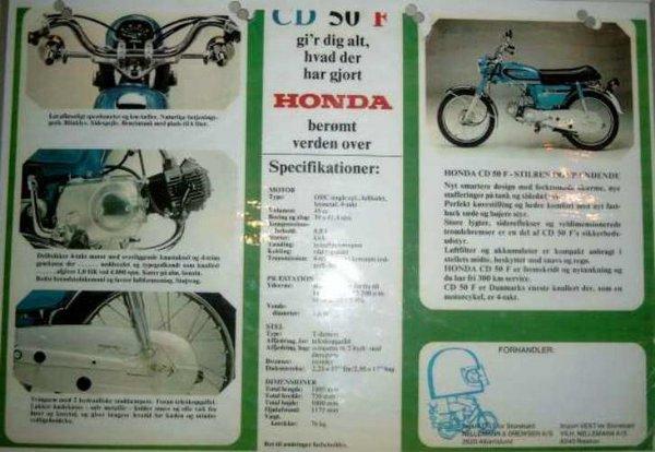 Honda CD 50 F billede 11