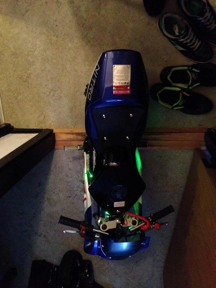 MiniBike pocketbike 49cc billede 4