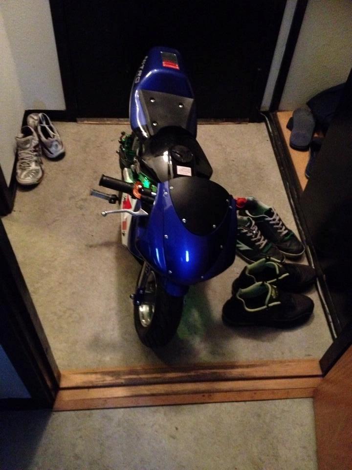 MiniBike pocketbike 49cc billede 3