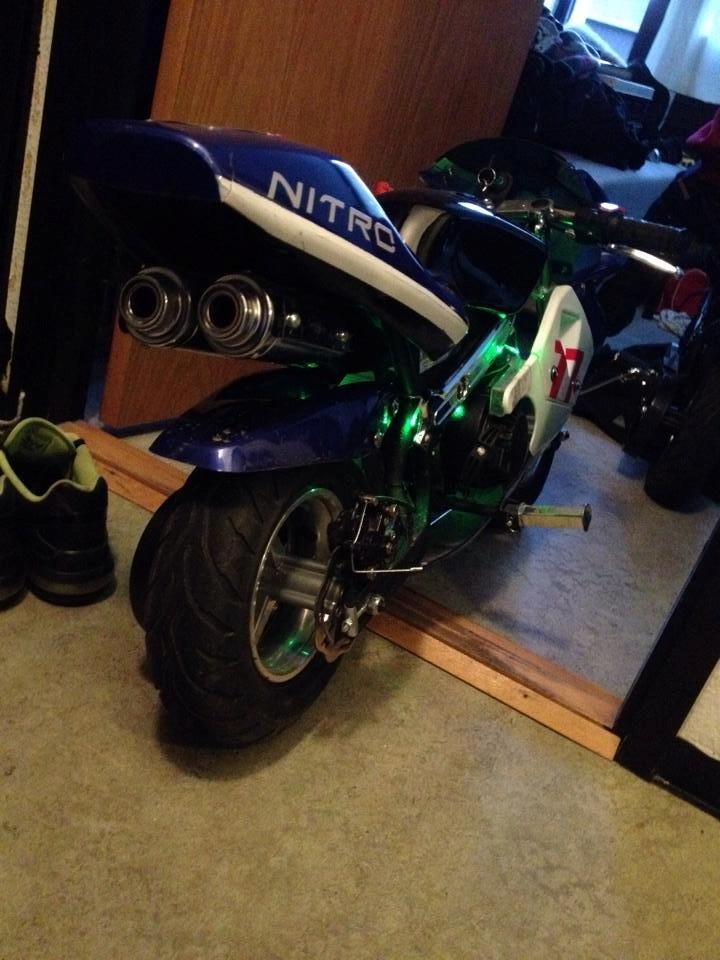 MiniBike pocketbike 49cc billede 5