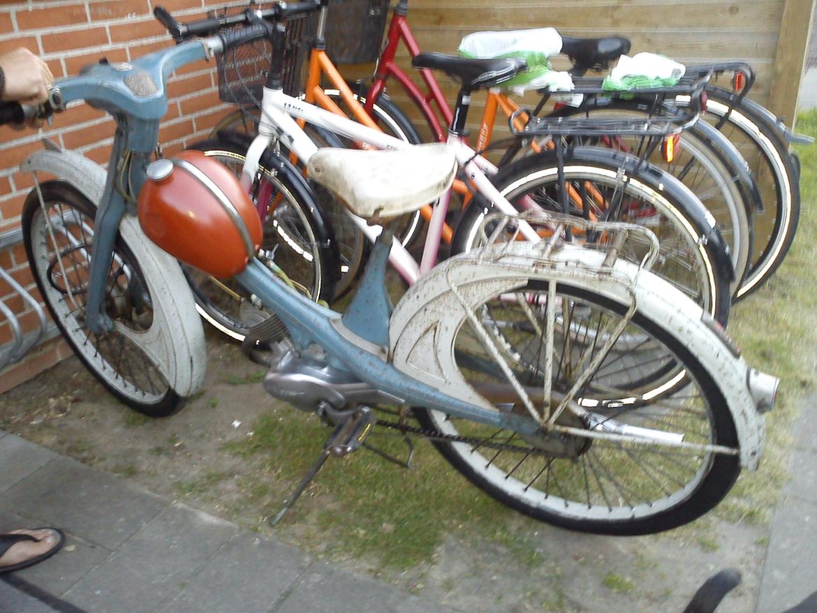 Veteraner NSU Quickly - Der en den lige kommet hjem. billede 2