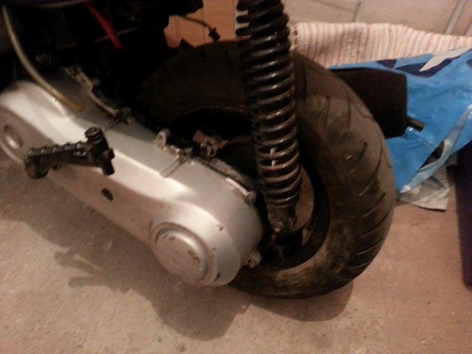 Aprilia Sonic AC - Baghjul's Geden billede 4