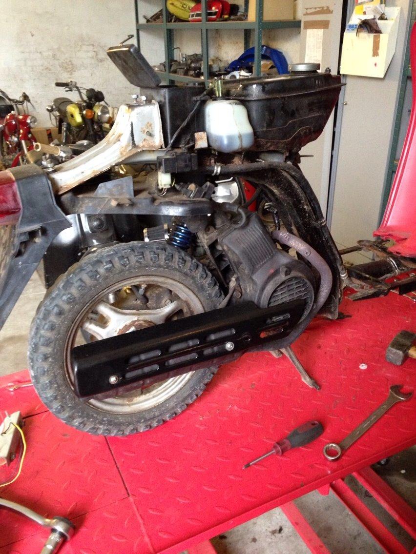 Honda Melody NT50 - Vinter ræseren billede 5