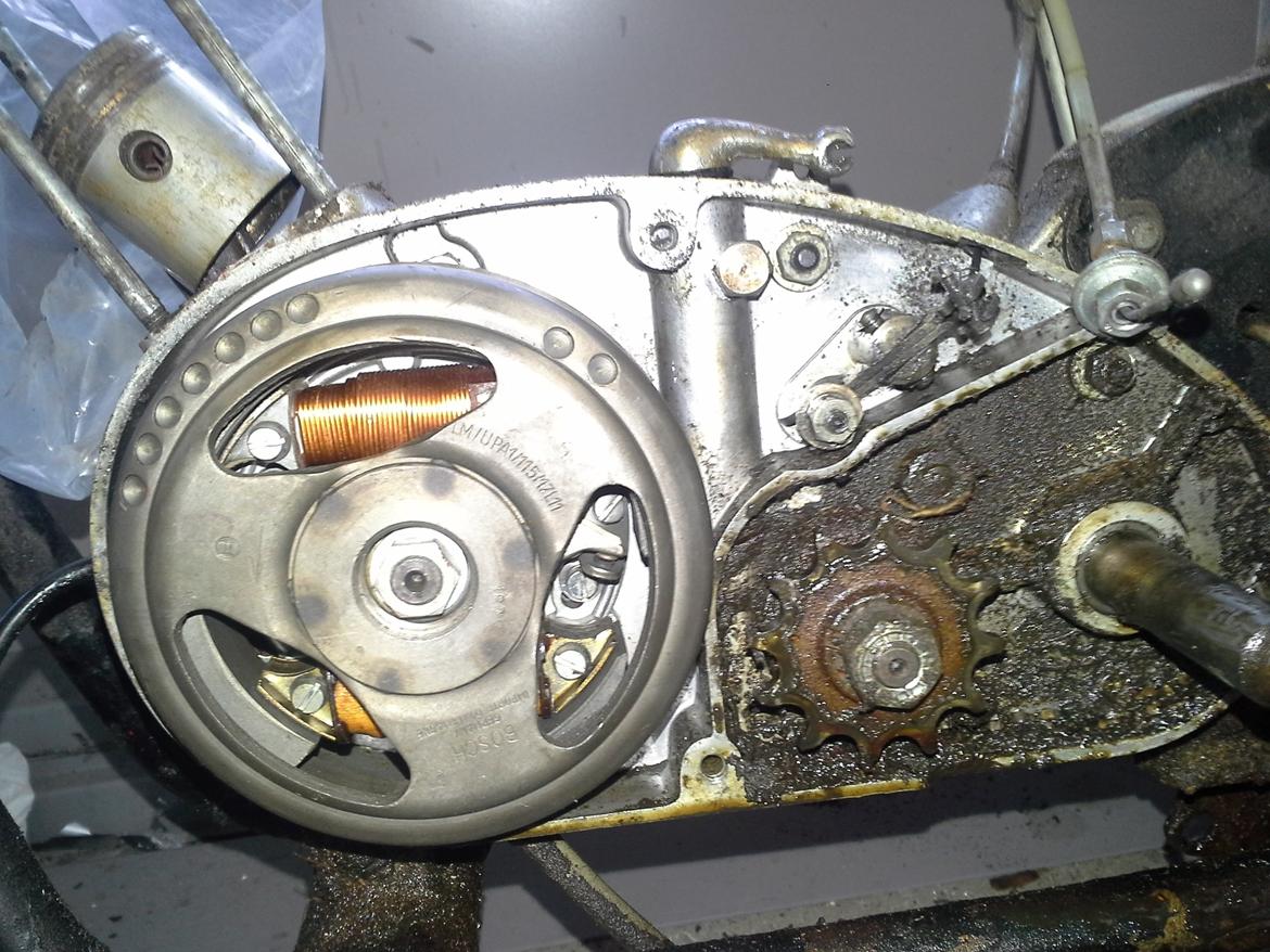 Veteraner Diesella Special Standard 70 (SOLGT) - Tændingsside før renovering billede 5