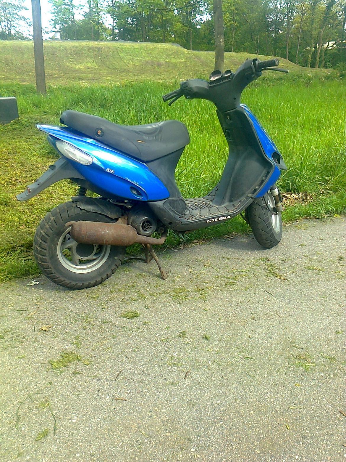 Gilera Stalker Streetrace LC DD - UNDER OMBYGNING - Som den stod. Taget den 15/5-14. billede 15