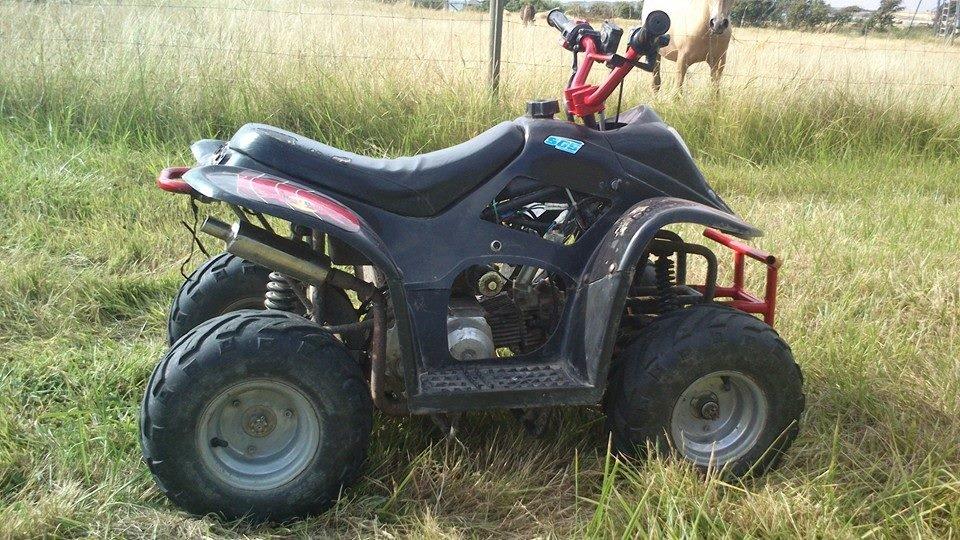 MiniBike 50cc ATV (under ombygning) billede 2