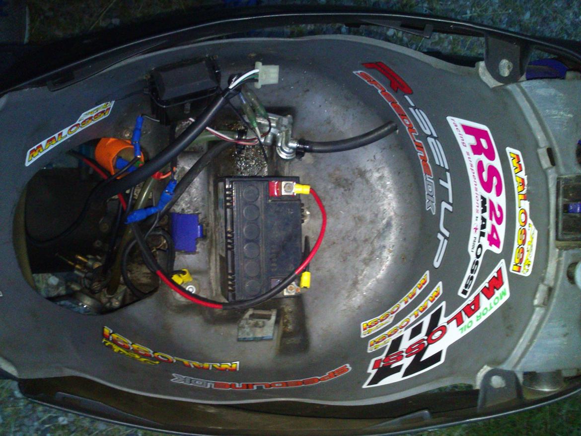 Yamaha Jog as R-setup "stjålet" af padderne ;'( billede 5