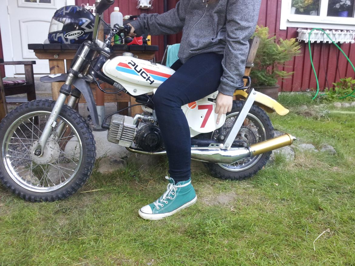 Puch Magnum X - En flabet teenager med fuck finger :) billede 10