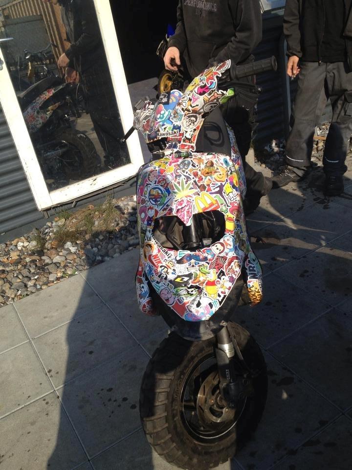 Gilera Stalker - STICKERBOMB billede 2